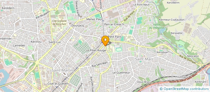 localisation de l'entreprise BREST SWING à BREST