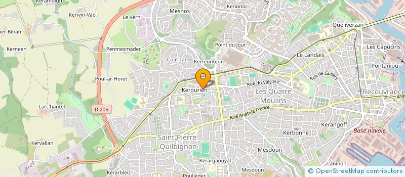localisation de l'entreprise BREST VTC DRIVE à BREST