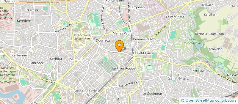 localisation de l'entreprise BRESTIGE à BREST