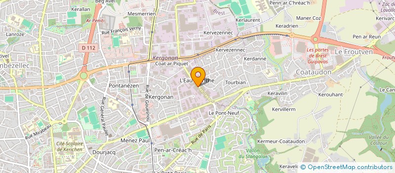localisation de l'entreprise BRESTIGE GT AUTO à BREST