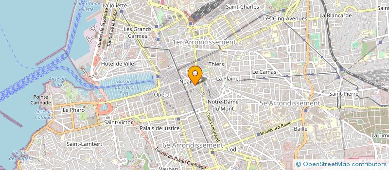 localisation de l'entreprise BRET à MARSEILLE