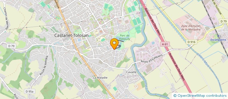 localisation de l'entreprise BRET à CASTANET-TOLOSAN