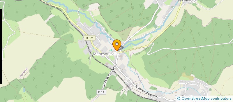 localisation de l'entreprise BRET - AMOURET - CHERENCE  MENESQUEVILLE