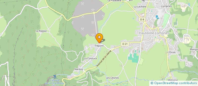 localisation de l'entreprise BRET MATERIAUX à PLATEAU D'HAUTEVILLE