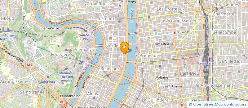 localisation de l'entreprise BRET VITOZ G ET LUISETTO M à LYON