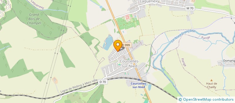 localisation de l'entreprise BRETA FRANCZAK IMMO  COURCELLES-SUR-NIED