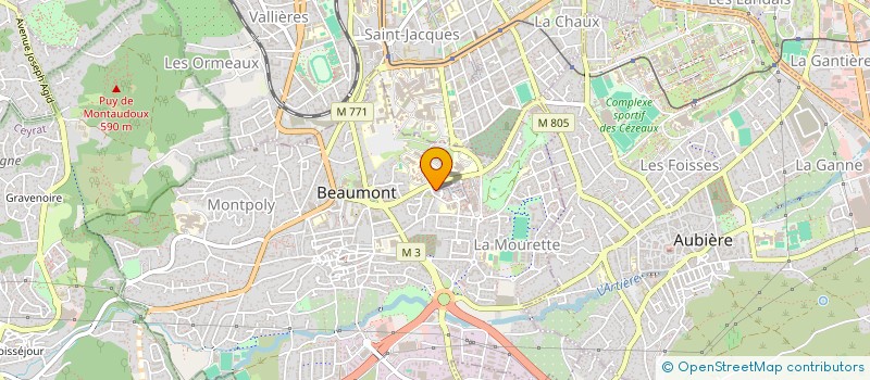 localisation de l'entreprise BRETAGNE à BEAUMONT