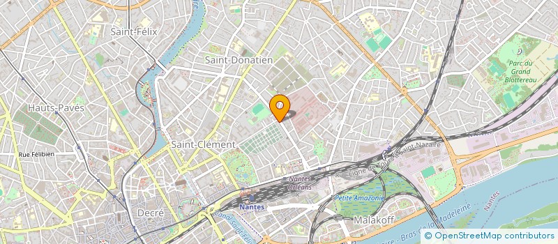 localisation de l'entreprise BRETAGNE à NANTES