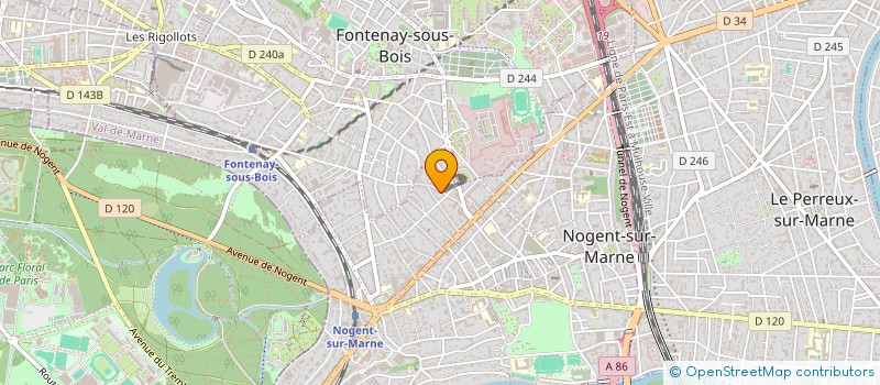 localisation de l'entreprise BRETAGNE à NOGENT-SUR-MARNE