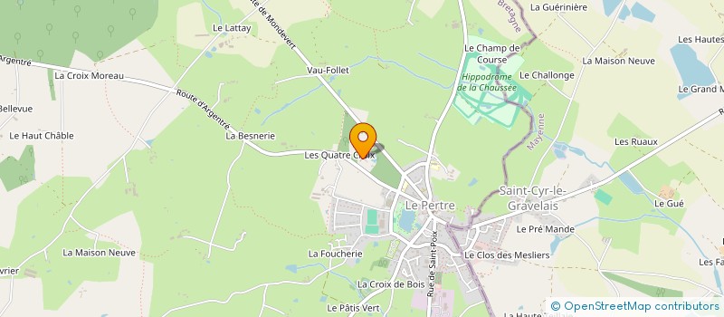 localisation de l'entreprise BRETAGNE ANIMALERIE REPRESENTATION à BRIELLES