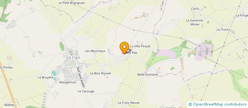 localisation de l'entreprise BRETAGNE ASSISTANCE SECURITE  LE FIL