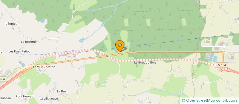 localisation de l'entreprise BRETAGNE BACHE TREMOREL  TREMOREL