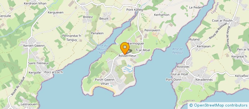 localisation de l'entreprise BRETAGNE CRYOGENIE à PLOUGASTEL-DAOULAS
