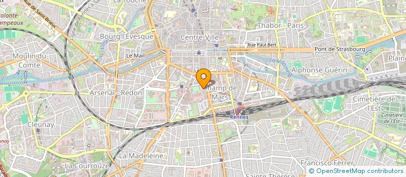 localisation de l'entreprise BRETAGNE DECOUVERTE  RENNES