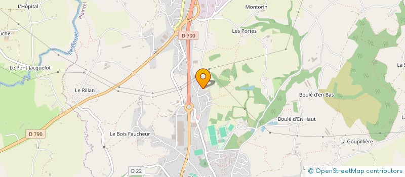 localisation de l'entreprise BRETAGNE DEPANNAGE ENSEIGNE à PLAINTEL