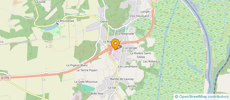 localisation de l'entreprise BRETAGNE DESAMIANTAGE à RIEUX