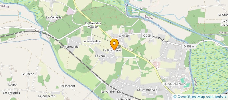 localisation de l'entreprise BRETAGNE ENDUITS  SAINT-PERREUX