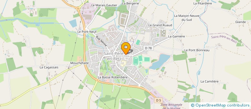 localisation de l'entreprise BRETAGNE EQUIPEMENT à SAINT-PERE-EN-RETZ