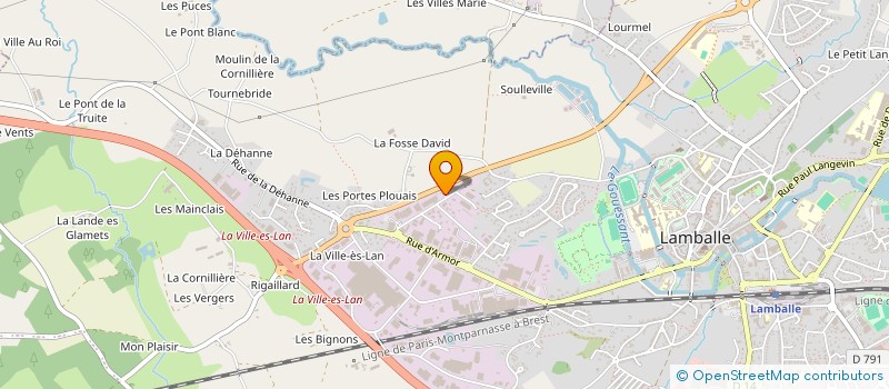 localisation de l'entreprise BRETAGNE EXPERTISE CONSULTANTS à LAMBALLE-ARMOR