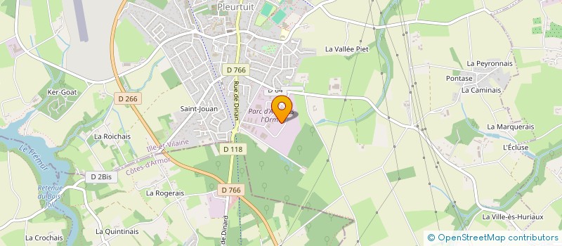 localisation de l'entreprise BRETAGNE GAZON  PLEURTUIT