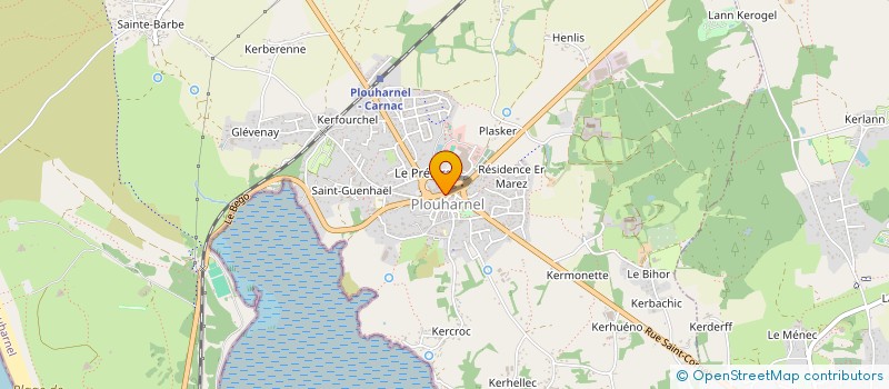 localisation de l'entreprise BRETAGNE GLISSE à PLOUHARNEL