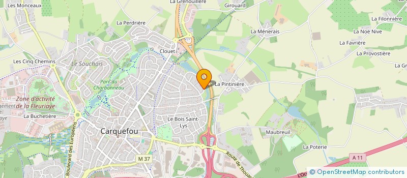 localisation de l'entreprise BRETAGNE GOURMET à CARQUEFOU
