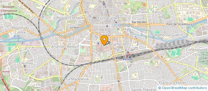 localisation de l'entreprise BRETAGNE HOME SERVICE à RENNES