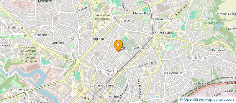 localisation de l'entreprise BRETAGNE INSOUMISE CAMPAGNE ELECTORALE REGIONALE à BREST