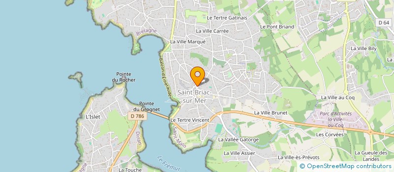 localisation de l'entreprise BRETAGNE IP à SAINT-BRIAC-SUR-MER