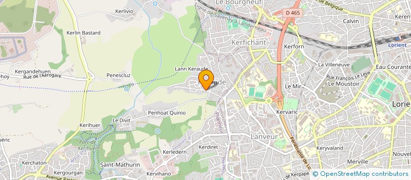 localisation de l'entreprise BRETAGNE LITTORAL INVESTISSEMENT à PLOEMEUR