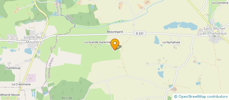 localisation de l'entreprise BRETAGNE LOIRE ENROBAGE à OMBREE D'ANJOU