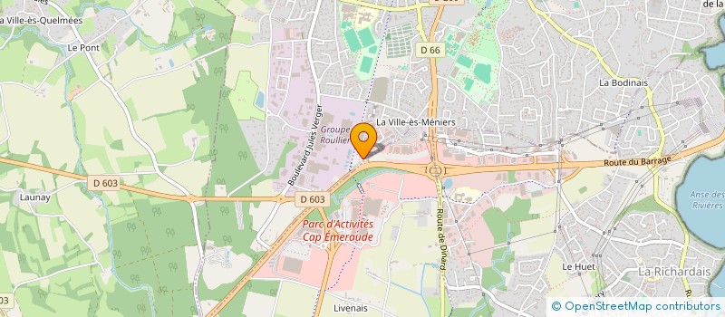 localisation de l'entreprise BRETAGNE LOISIRS MOBIL HOME à DINARD