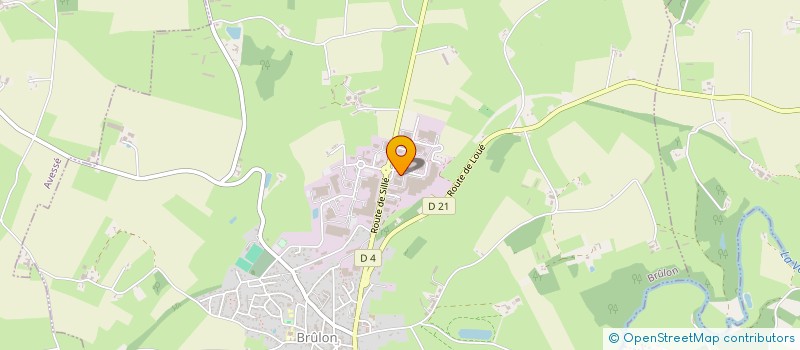 localisation de l'entreprise BRETAGNE MARO COMPOSANT  FOUGERES