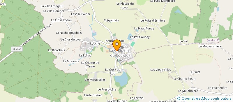 localisation de l'entreprise BRETAGNE MAUGAN IMMOBILIER  LANDUJAN