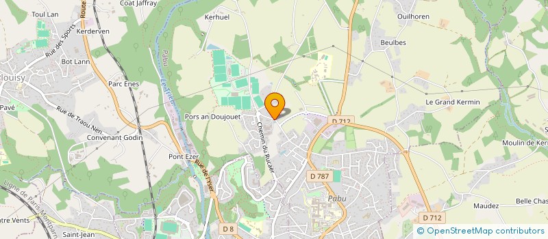 localisation de l'entreprise BRETAGNE RECEPTION  GRACES