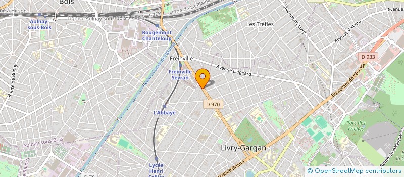 localisation de l'entreprise BRETAGNE RECUPERATION à LIVRY-GARGAN