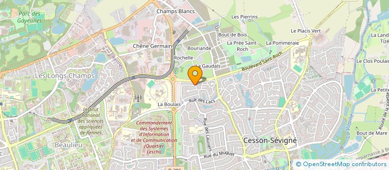 localisation de l'entreprise BRETAGNE RELOCATION à CESSON-SEVIGNE