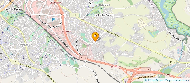 localisation de l'entreprise BRETAGNE RENOVATION à LANGUEUX