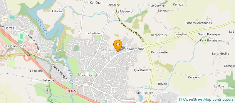 localisation de l'entreprise BRETAGNE RENOVATION CONDUIT DE FUMEE à MUZILLAC