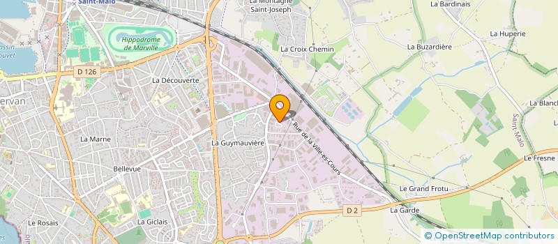 localisation de l'entreprise BRETAGNE SIEGES à SAINT-MALO