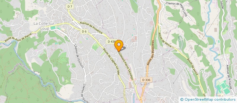 localisation de l'entreprise BRETAGNE SPORTS APPATS  LA COLLE-SUR-LOUP