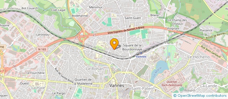 localisation de l'entreprise BRETAGNE SUD COUVERTINES BSC - QUESTEMBERT ENDUITS à VANNES