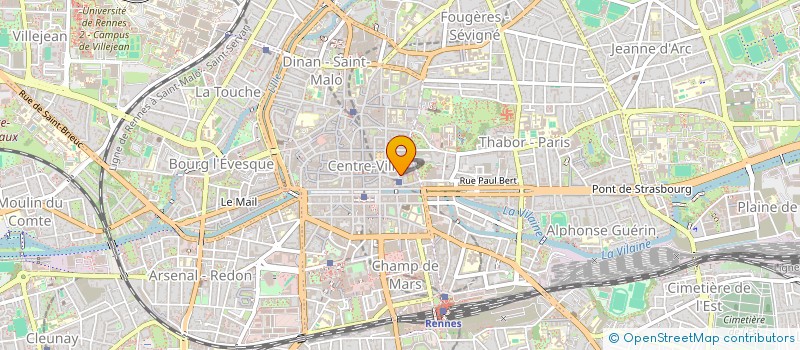 localisation de l'entreprise BRETAGNE SYNDIC  REDON