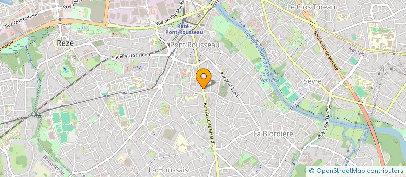 localisation de l'entreprise BRETAGNE SYSTEM CAR à REZE