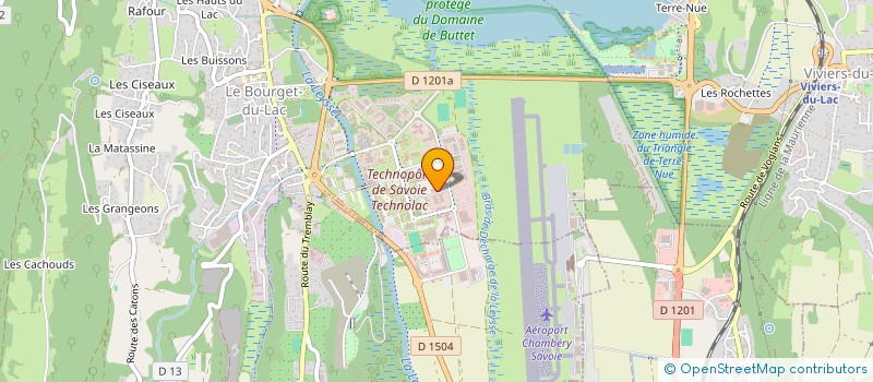 localisation de l'entreprise BRETAGNE TRISTAN à LE BOURGET DU LAC