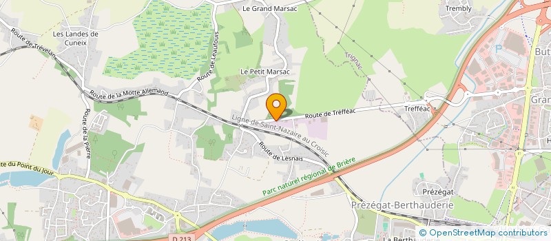 localisation de l'entreprise BRETAGNE VO à SAINT-NAZAIRE