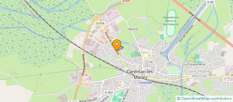 localisation de l'entreprise BRETAGNES AND CO à CARENTAN-LES-MARAIS