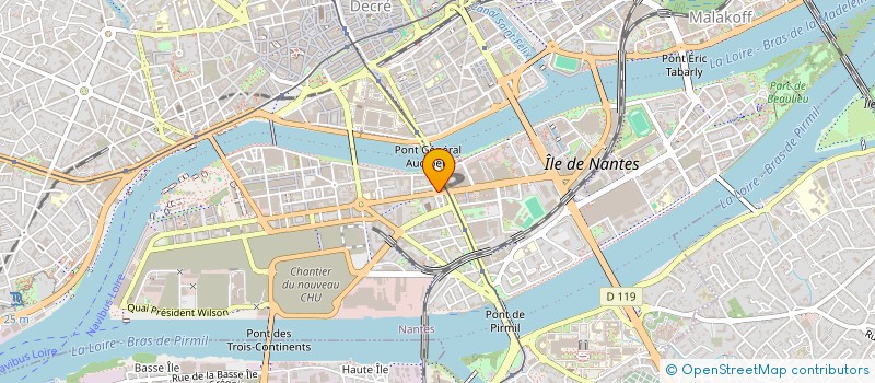 localisation de l'entreprise BRETAUDEAU PODO ORTHESE à NANTES