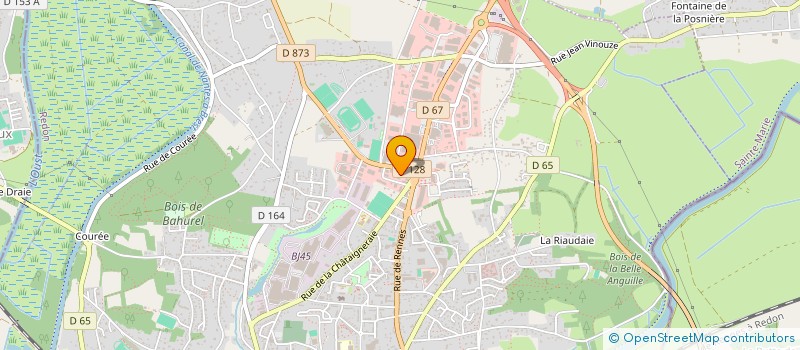 localisation de l'entreprise BRETECHE FRERES à REDON