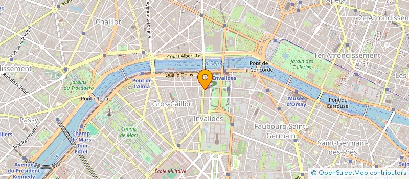 localisation de l'entreprise BRETEL à PARIS